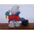 20114 Magician Smurf, Vintage Smurfs figure, Shipping will only be charged once!