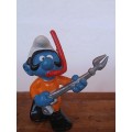 20120 Diver Smurf, Vintage Smurfs figure, Shipping will only be charged once!