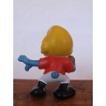 20132 American Footballer Smurf, Vintage Smurfs figure, Shipping will only be charged once!