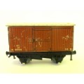 Vintage metal Hornby Meccano wagon, OO scale, runs on HO tracks, shipping will only be charged once!
