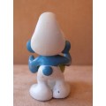 20160 Apple Smurf, vintage Smurfs figure. Shipping will only be charged once!