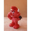 20213 Devil Smurf, vintage Smurfs figure. Shipping will only be charged once!