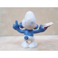 20059 Teacher Smurf, vintage Smurfs figure. Shipping will only be charged once!