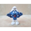 20077 Naughty Smurf, vintage Smurfs figure. Shipping will only be charged once!