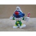 20090 Jester Smurf, vintage Smurfs figure. Shipping will only be charged once!
