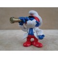 20141 Captain Smurf, vintage Smurfs figure. Shipping will only be charged once!