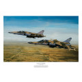 Mirage F1 `Bush War Warriors` A2 Fine Art Print