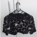 Poetry Stores Chastity Black Lace Top (size 10)