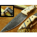 Hand Made Damascus Steel Knife