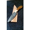 Hand Made Damascus Steel Hunting Knife