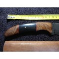 Hand Made Damascus Steel Hunting Knife-NO RESERVE AUCTION !!!