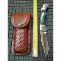 Handmade Stainless Steel Folding Knife