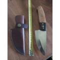 Handmade Steel Hunting Knife