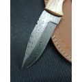 DAMASCUS STEEL HUNTING KNIFE !!!