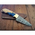 Handmade Damascus Steel Hunting Knife