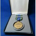 Vietnam War Military Merit Medal Set In Original Presentation Box - United States of America