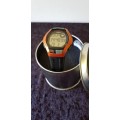 MEN'S CASIO STEP TRACKER WATCH- IN BOX WITH PAPERS