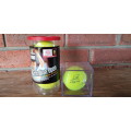 COLLECTABLE 2003 AUSTRALIAN OPEN SEALED TENNIS BALLS AND A NADAL PRESENTATION BALL