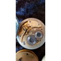 VARIOUS VINTAGE POCKET WATCHES AND DIALS WITH MOVEMENTS FOR REPAIR/SPARES