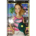 BNIB Career Doll: Tennis Player Barbie Doll made by Mattel