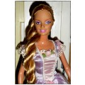 RARE Barbie Rapunzel Fantasy Tales Tea Party made by Mattel