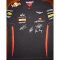 2012 Red Bull F1 Pit Crew Shirt - Signed