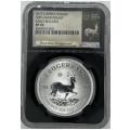 S. Africa: 2017 Silver Krugerrand NGC Certified SP70 Early Releases