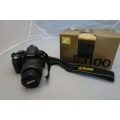 Nikon D3100 + 18-55mm f/3.5-5.6G VR lens