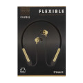 Bluetooth 5.0 Wireless Flexible on-the-neck Headphones - BT852 - Gold