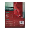 Bluetooth 5.0 Wireless Headphones - BT1625 - Red