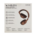 Bluetooth 5.0 Wireless Headphones - BT1628 - Brown