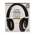Bluetooth 5.0 Wireless Headphones - BT1609 - Gold