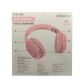 Bluetooth 5.0 Wireless Headphones - BT1608 - Pink