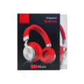 Bluetooth 5.0 Wireless Headphones - BT1616 - Red