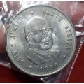 South Africa R1 - One Rand 1990 Botha (Nickel)