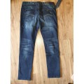 ARMANI JEANS - Extra Slim J08 - Comofrt Fabric - Mens Jeans - SIZE W36L34 - Brand New - Dark Vintage