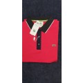 Lacoste Slim Fit - Medium - Brand new - with tags (Bright Red)
