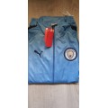 PUMA / MANCHESTER CITY Tracksuit Super Slim Fit - XX-Large - Brand new - with tags (Light Blue)