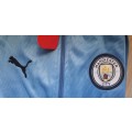 PUMA / MANCHESTER CITY Tracksuit Super Slim Fit - Large - Brand new - with tags (Light Blue)
