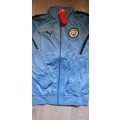 PUMA / MANCHESTER CITY Tracksuit Super Slim Fit - Large - Brand new - with tags (Light Blue)