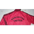 ADIDAS/MANCHESTER UNITED Tracksuit Super Slim Fit - Large - Brand new - with tags (Red)