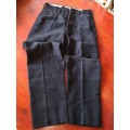 Early 1967 SADF Blue Serge trousers