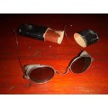 Rare Victorian Railway or Officer's Dust Spectacles