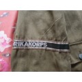 Replica WWII German Afrikakorps jacket