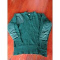 Rhodesian bottle green `smarts` jersey by Wintex