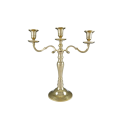 3 Candle Holder Solid Brass 31cm