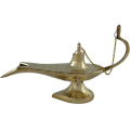 Aladdin Genie Lamp - Solid Brass