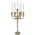 7 Candle Holder Solid Brass 63cm