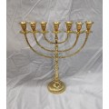 Menorah 7 Candle Holder Solid Brass 44cm Height