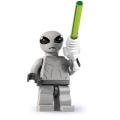 ~ New Lego Minifigures Series 6 Classic Alien ~ New in Sealed Packaging ~ Discontinued (8827)